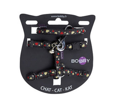 Lovely Harness & Lead - Black